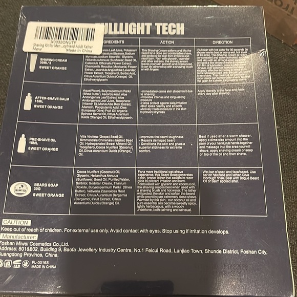 Shave kit for men - Picture 2 of 2